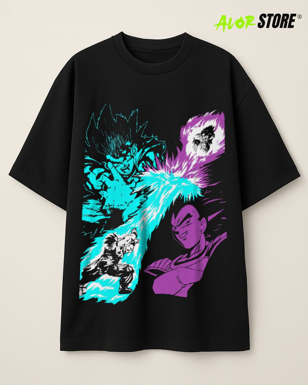 Polo Oversize/Boxi Fit Manga Corta 100% Algodón – Diseños Animes Exclusivos