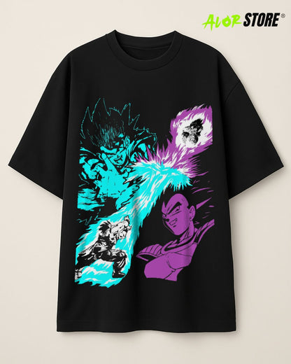 Polo Oversize/Boxi Fit Manga Corta 100% Algodón – Diseños Animes Exclusivos