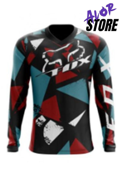 Camiseta Motera Fox Logo