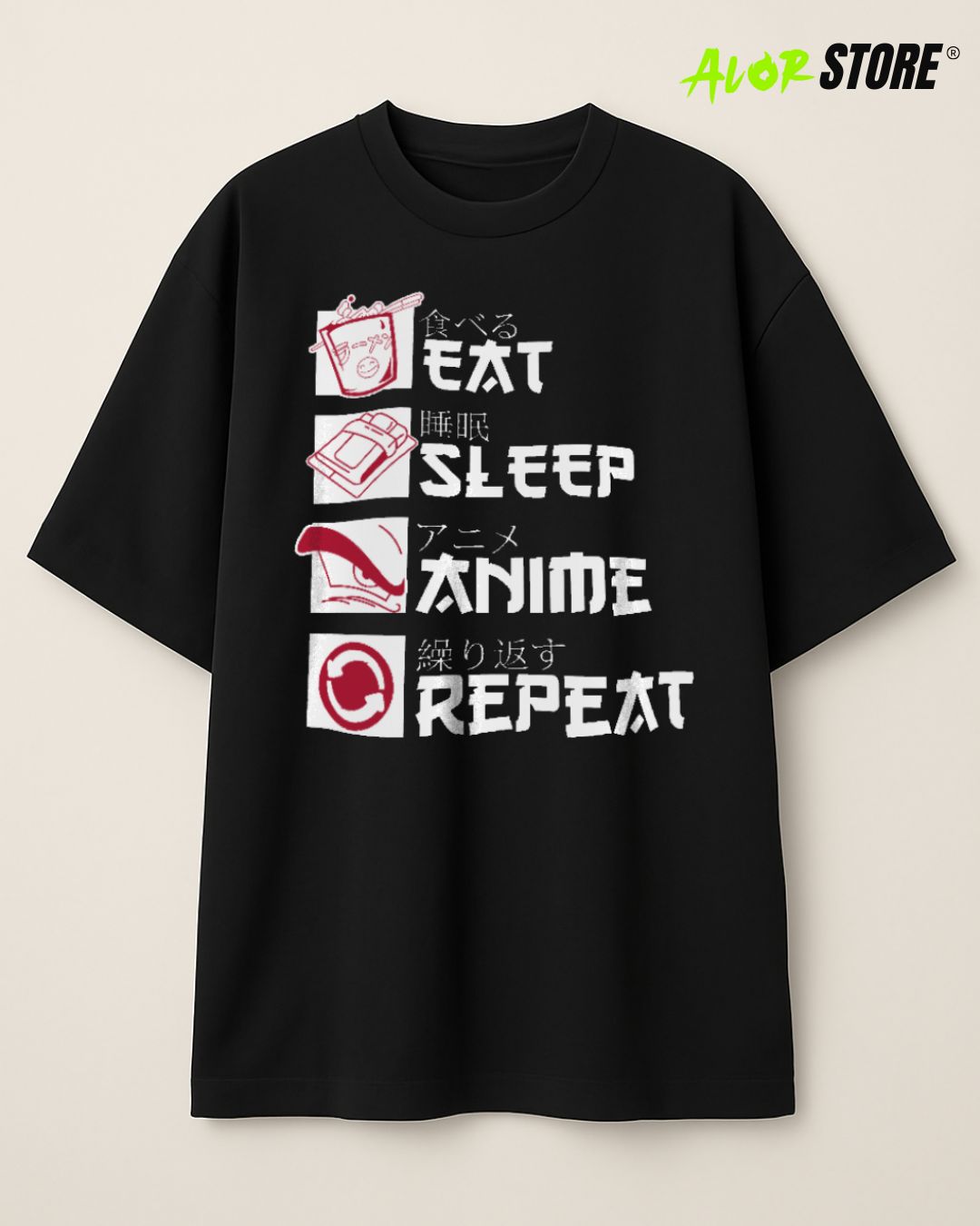 Polo Oversize/Boxi Fit Manga Corta 100% Algodón – Diseños Animes Exclusivos