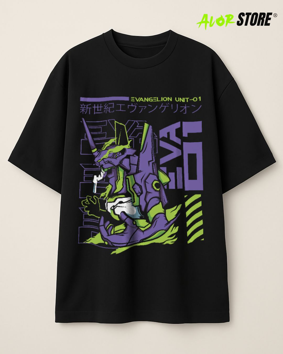 Polo Oversize/Boxi Fit Manga Corta 100% Algodón – Diseños Animes Exclusivos