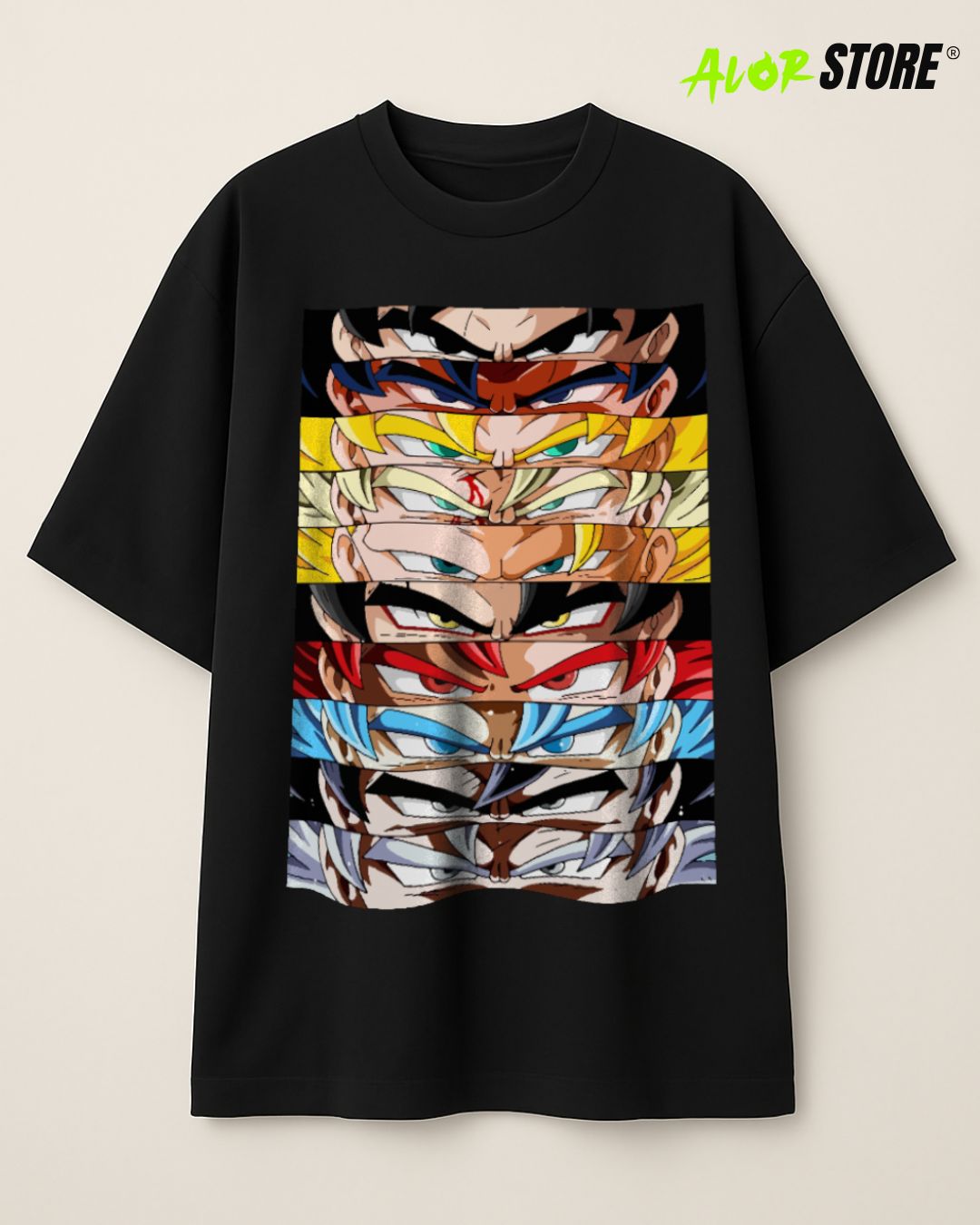 Polo Oversize/Boxi Fit Manga Corta 100% Algodón – Diseños Animes Exclusivos