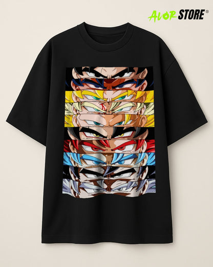 Polo Oversize/Boxi Fit Manga Corta 100% Algodón – Diseños Animes Exclusivos
