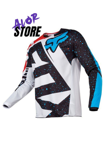 Camiseta Motera Fox Letra