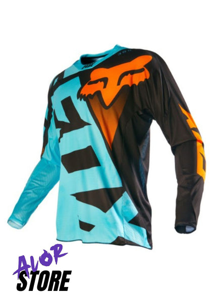 Camiseta Motera Fox Letra