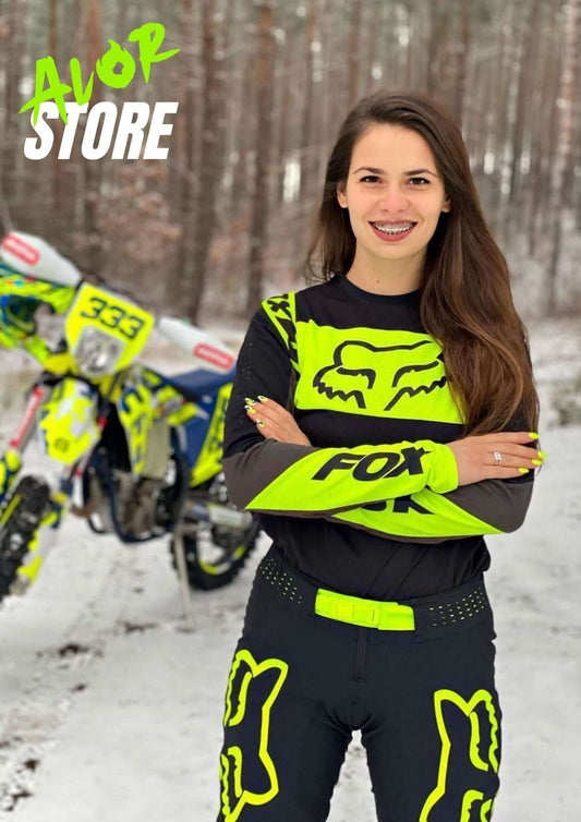 Camiseta motocros Mujer