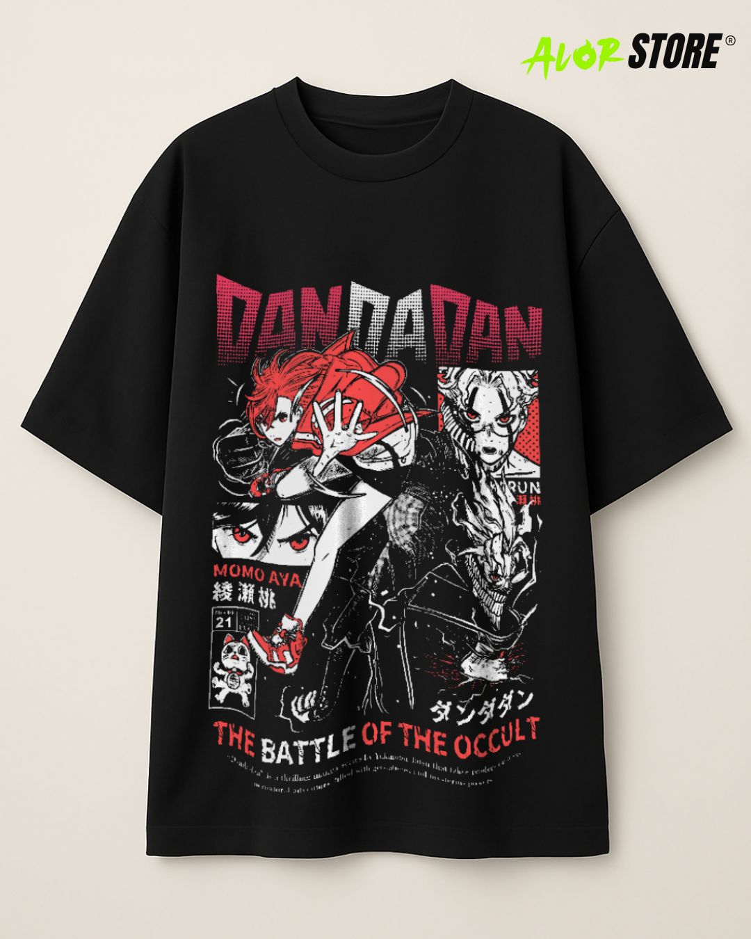 Polo Oversize/Boxi Fit Manga Corta 100% Algodón – Diseños Animes Exclusivos