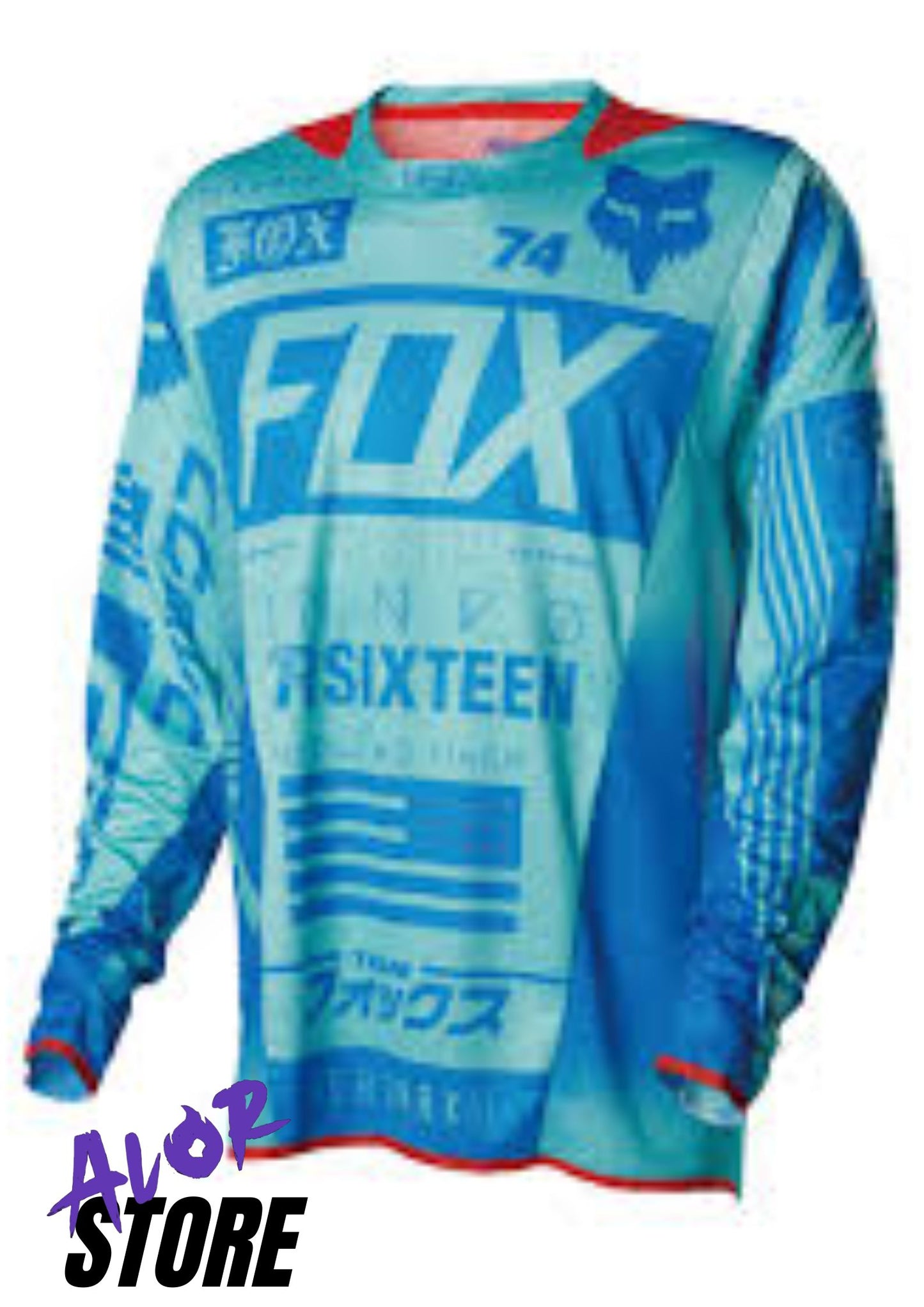 Camiseta Motera Fox Letra